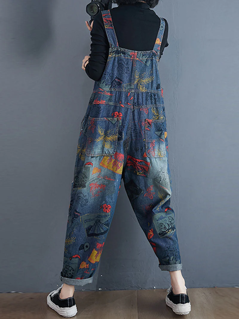 Stay Drippin Cotton, Denim Overall Dungarees - Image 2