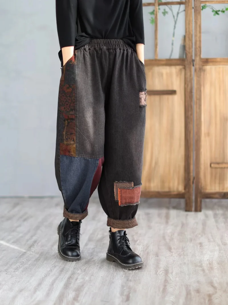 Stay Happy Denim middle waist pants - Image 3