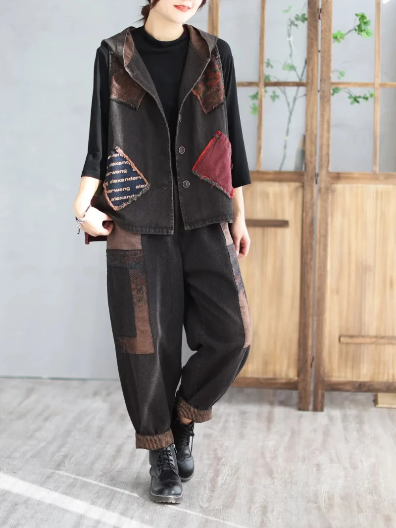 Stay Happy Denim middle waist pants - Image 4