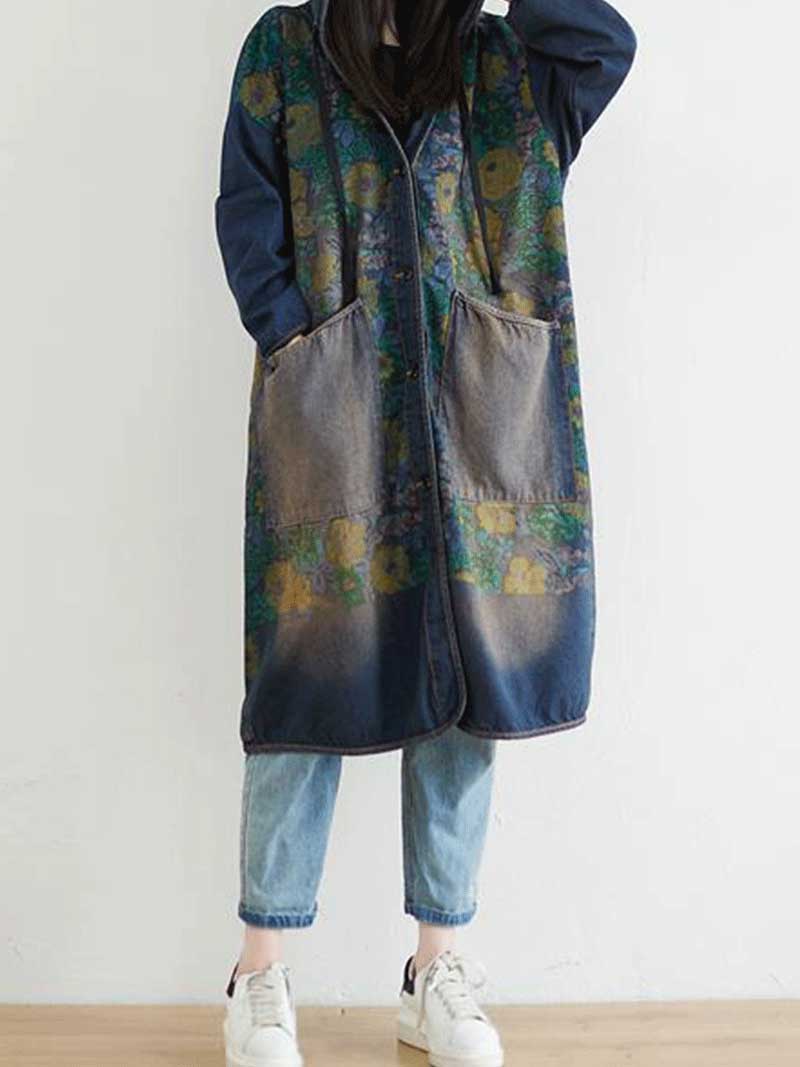 Stay Together Hooded jacket Style Midi Dress - Image 4
