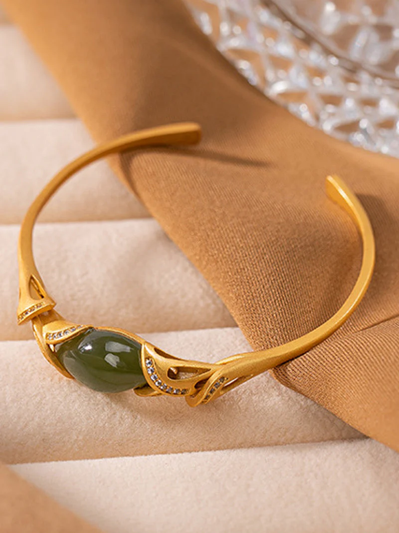 Story Of Love Jade  Bracelet - Image 6
