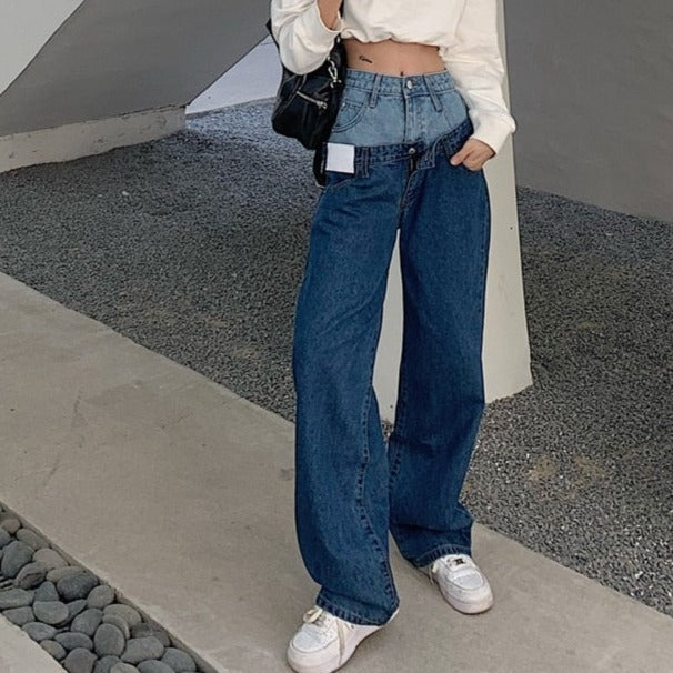 RENHO DOUBLE Waist JEANS - Image 2