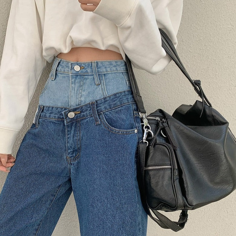 RENHO DOUBLE Waist JEANS - Image 6
