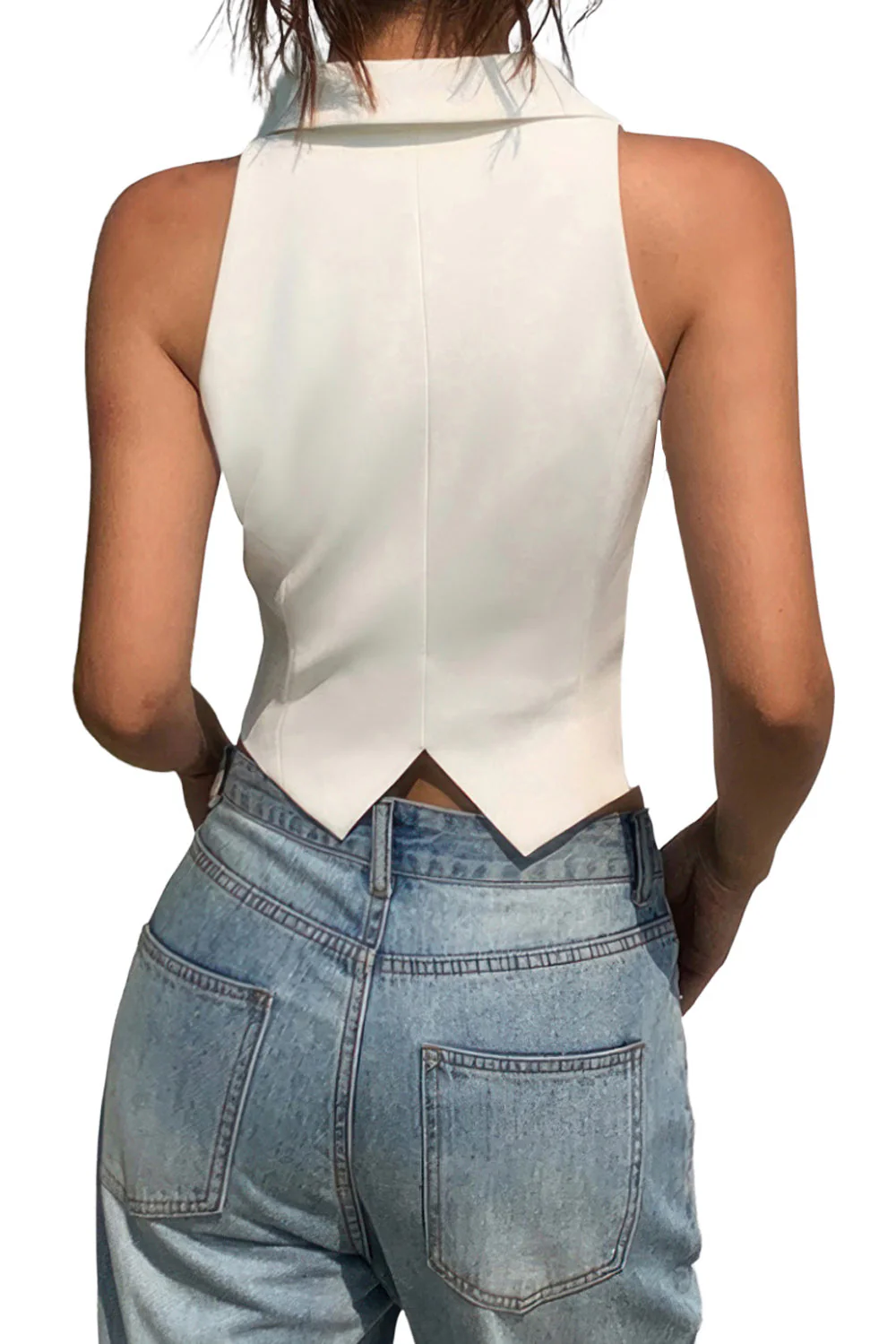 Suit Vest - White - Image 2