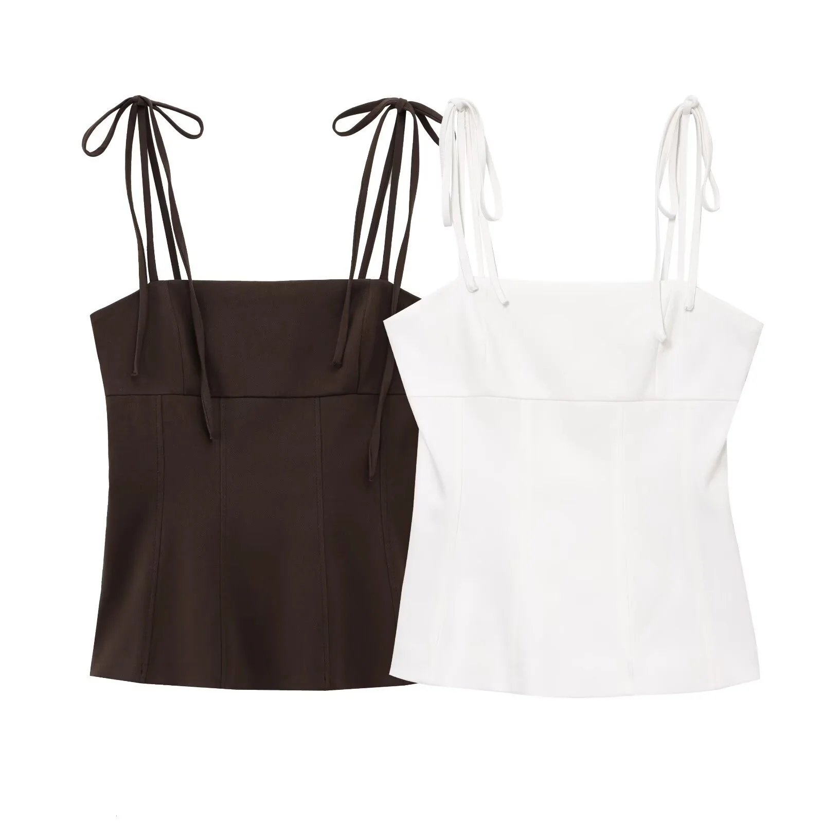 Casual Tie-Up Decorative Bow Suspender - Image 8