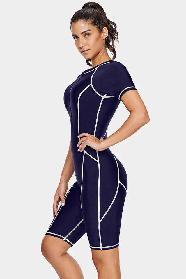 Sun Protection One Piece Swimsuit - Image 9