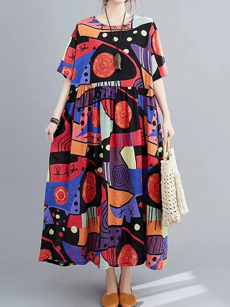 Take A Walk Smock Dress - Image 4