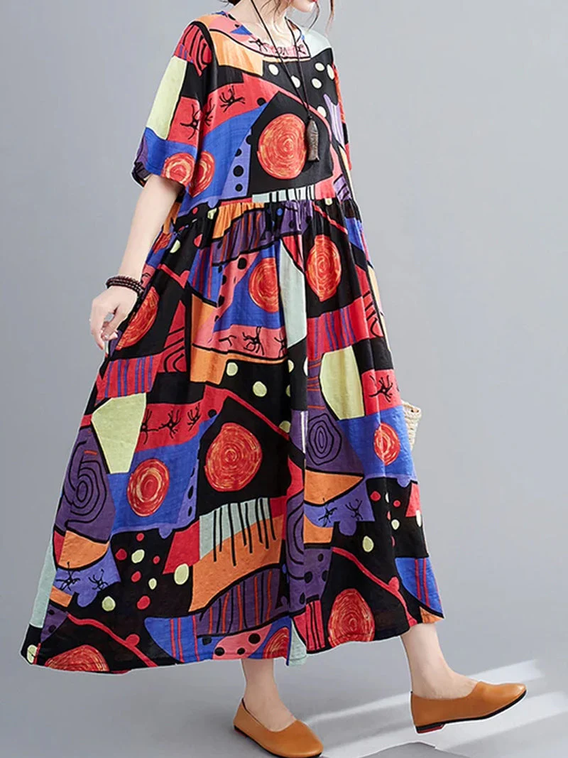 Take A Walk Smock Dress - Image 8