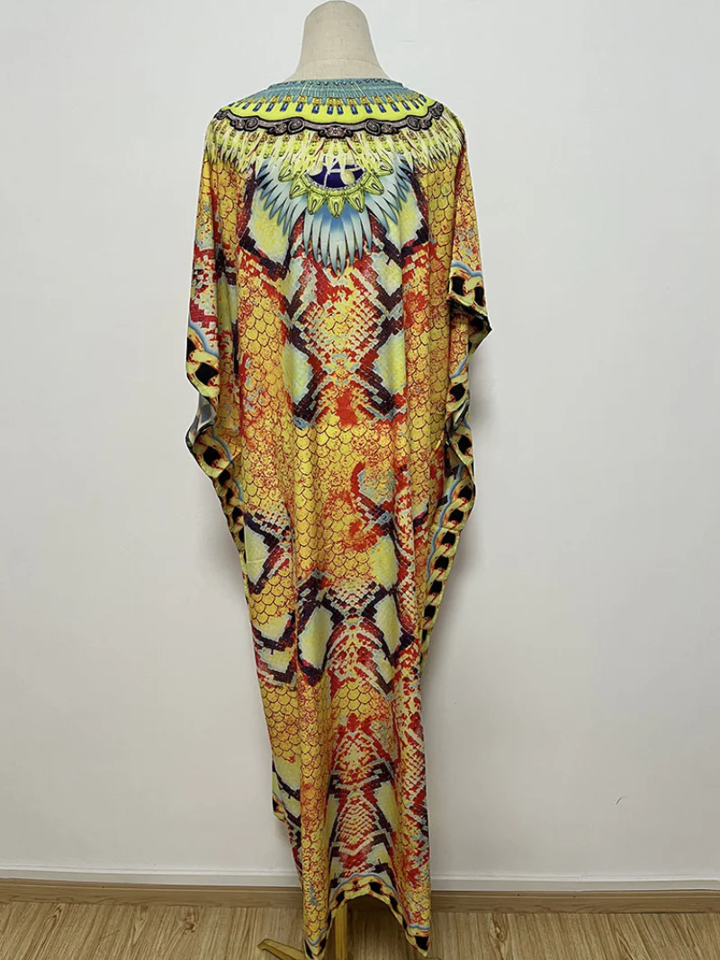 Take My Heart Polyester Stylish Kaftan Dress - Image 2