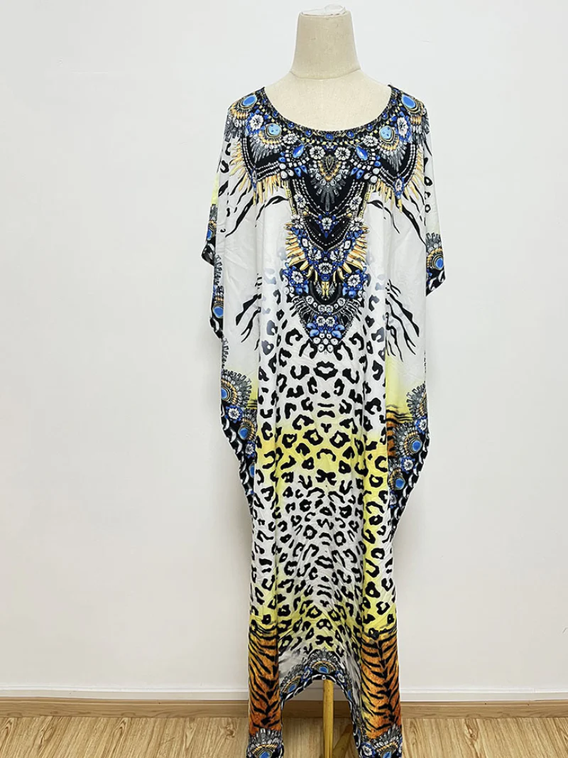 Take My Heart Polyester Stylish Kaftan Dress - Image 3