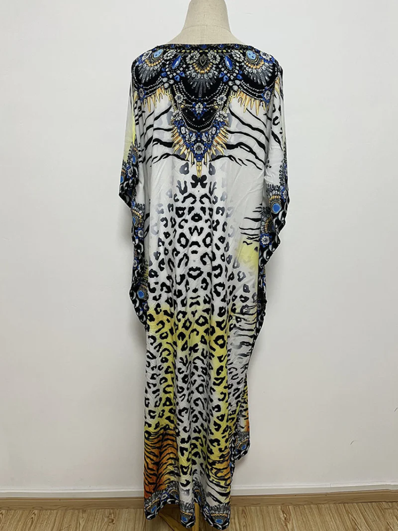 Take My Heart Polyester Stylish Kaftan Dress - Image 4