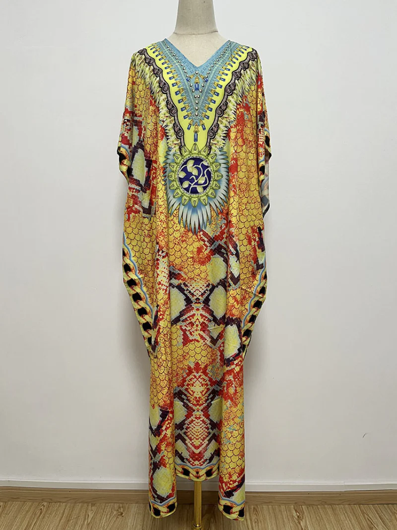 Take My Heart Polyester Stylish Kaftan Dress - Image 6