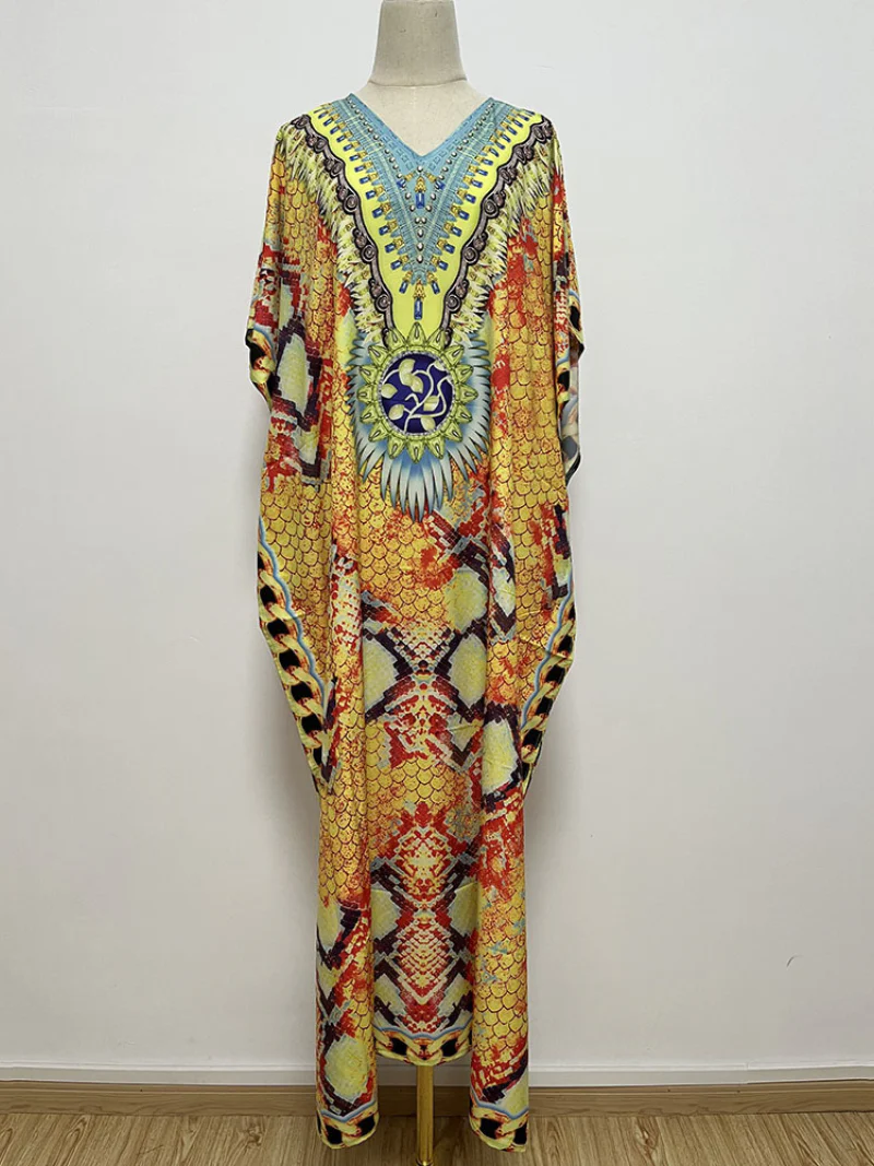 Take My Heart Polyester Stylish Kaftan Dress - Image 7