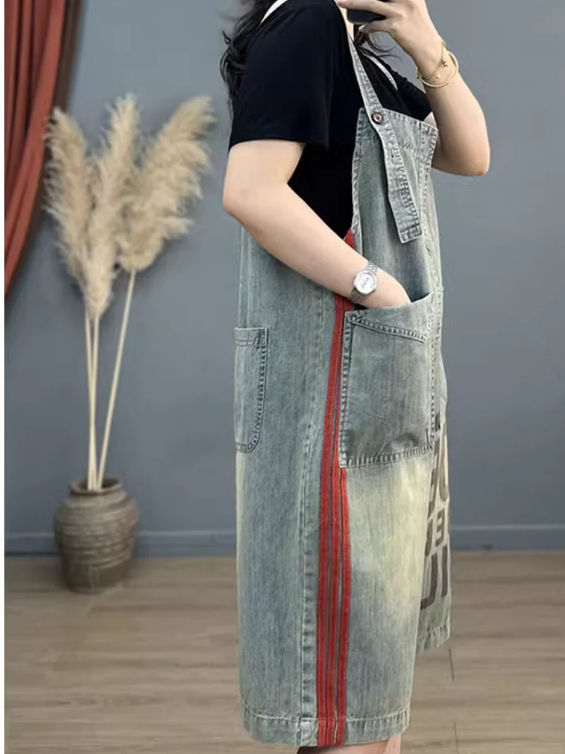 Take My Heart Short Dungarees Overalls - Image 5
