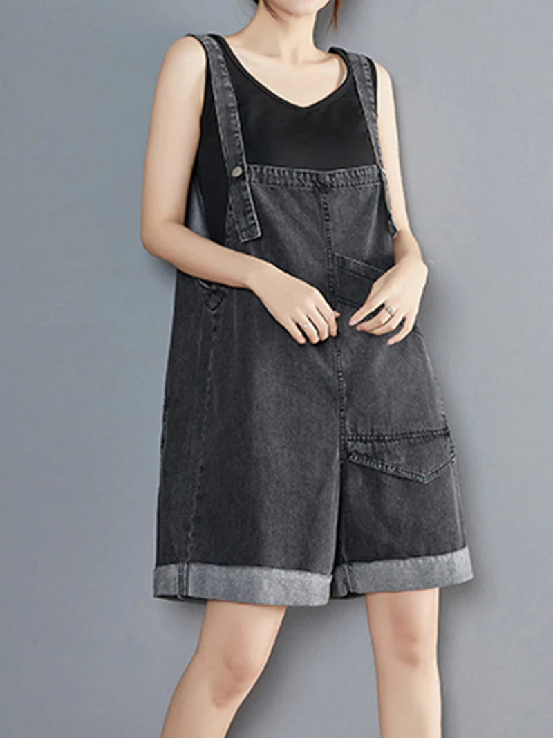 The Claira Romper Overall Dungarees - Image 3