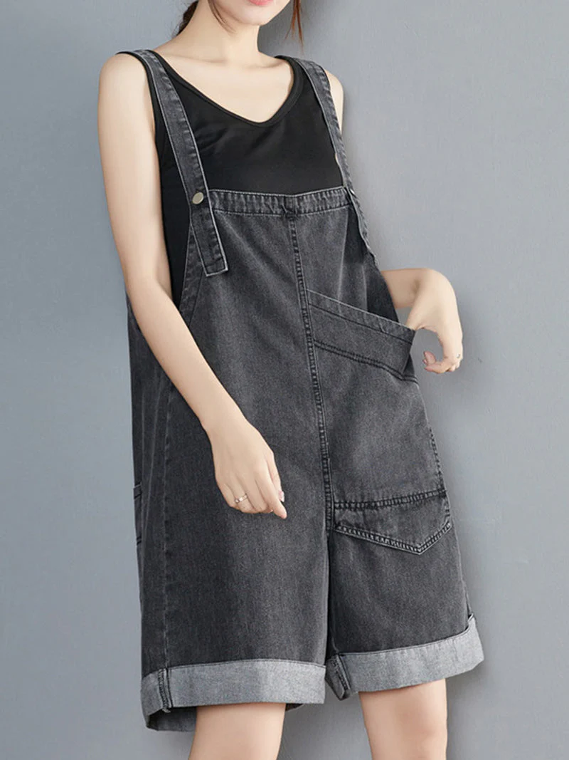 The Claira Romper Overall Dungarees - Image 4