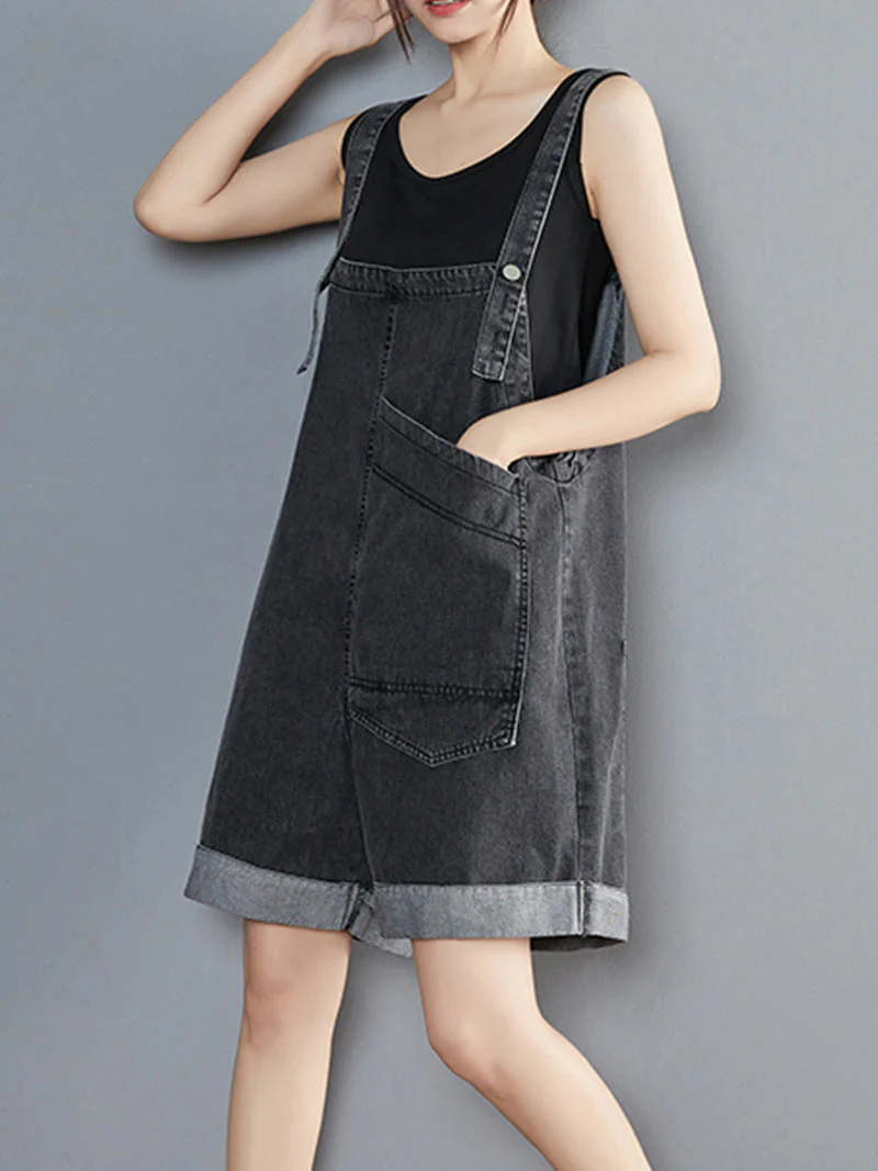 The Claira Romper Overall Dungarees - Image 5