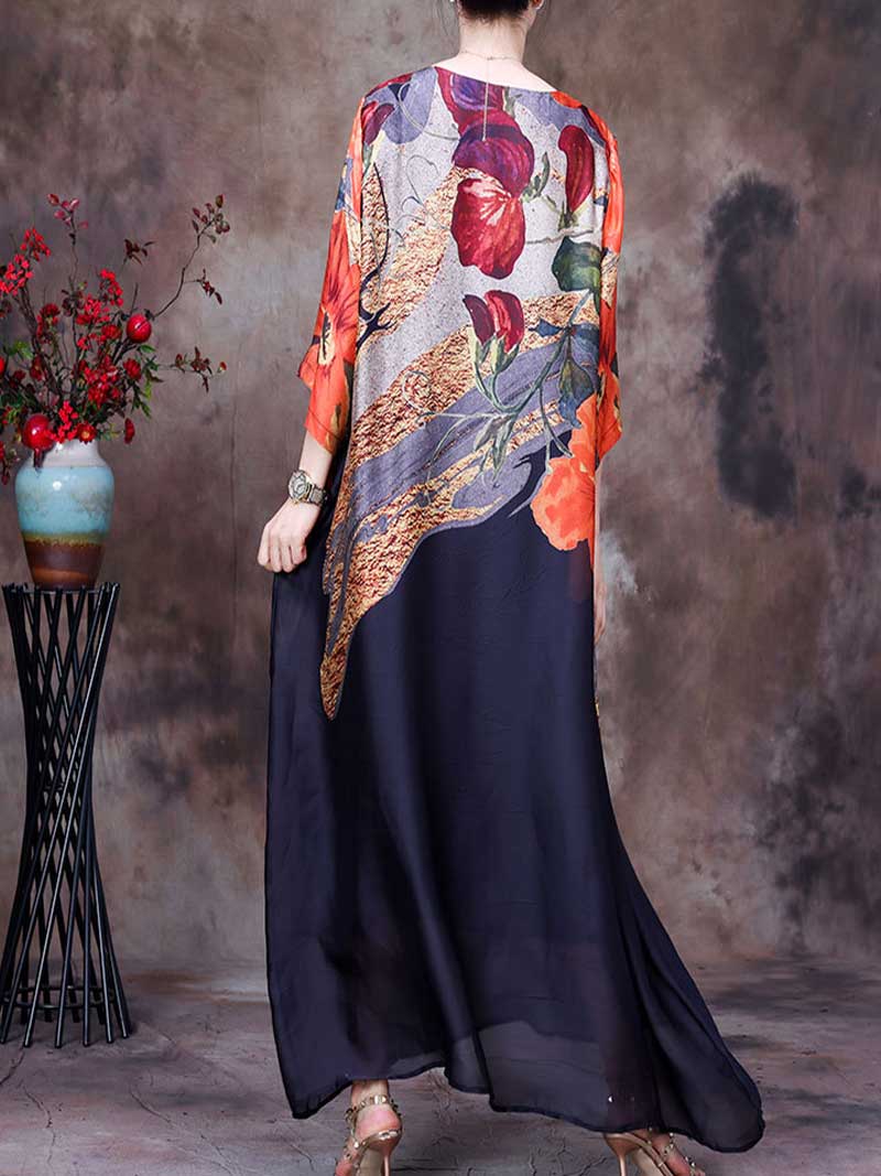 The Lazy Song Printing Maxi Dress - Image 3