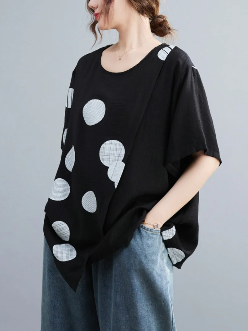 The Natural Cotton Round Neck Tops - Image 3