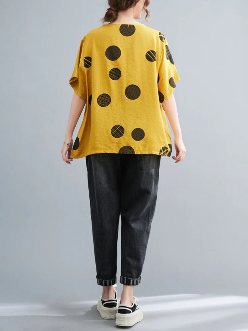 The Natural Cotton Round Neck Tops - Image 6
