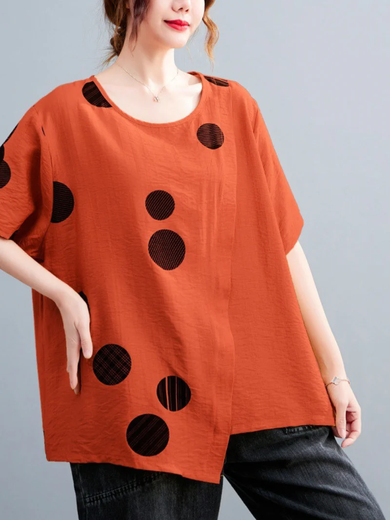 The Natural Cotton Round Neck Tops - Image 7