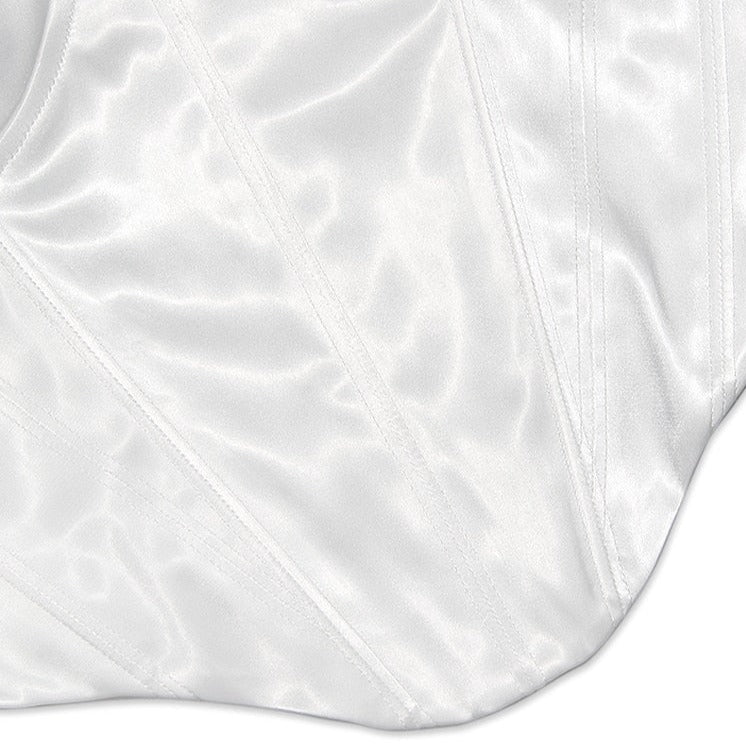 FUYUKO WHITE CORSET with STRAPS - Image 6