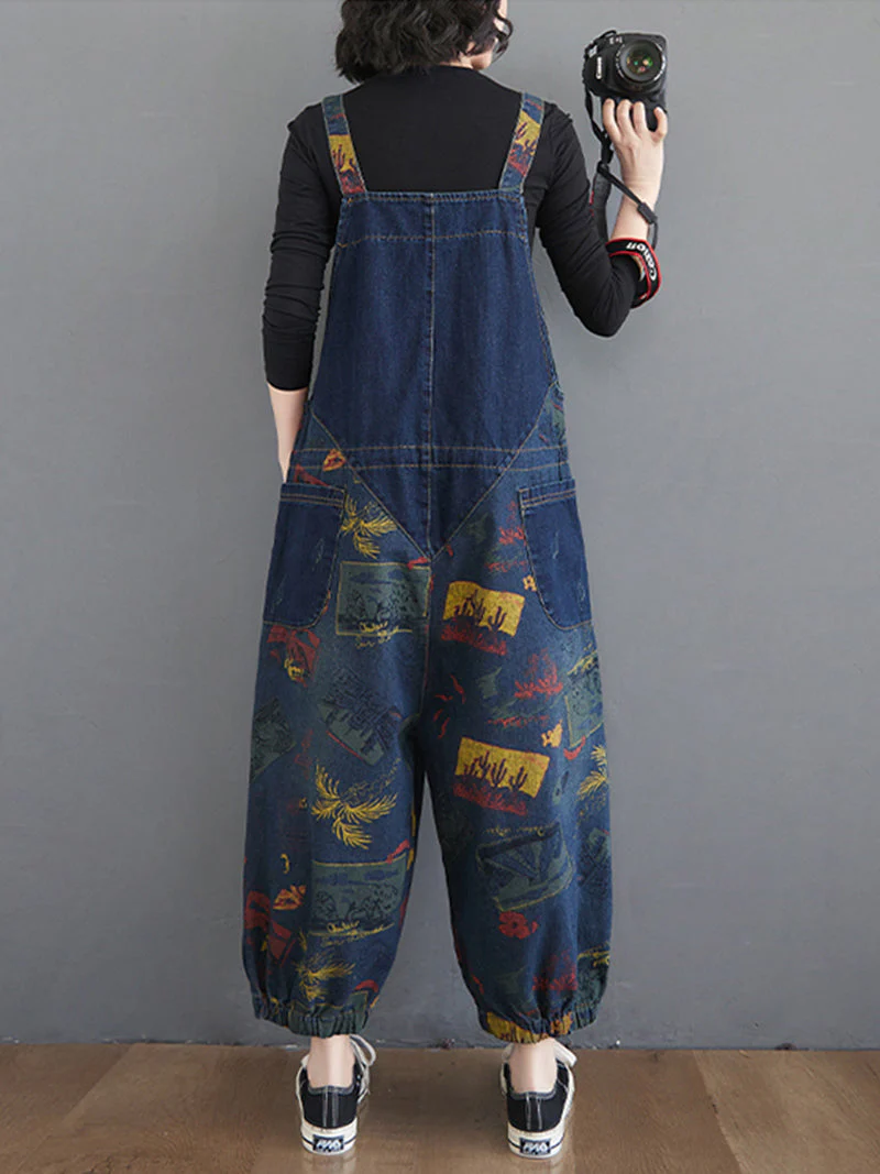 Thunder Of Desire Denim Overall Dungarees - Image 3