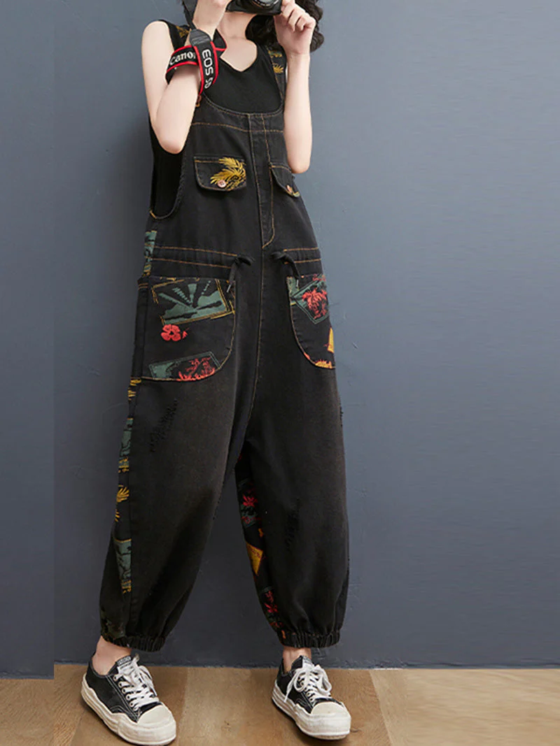 Thunder Of Desire Denim Overall Dungarees - Image 6