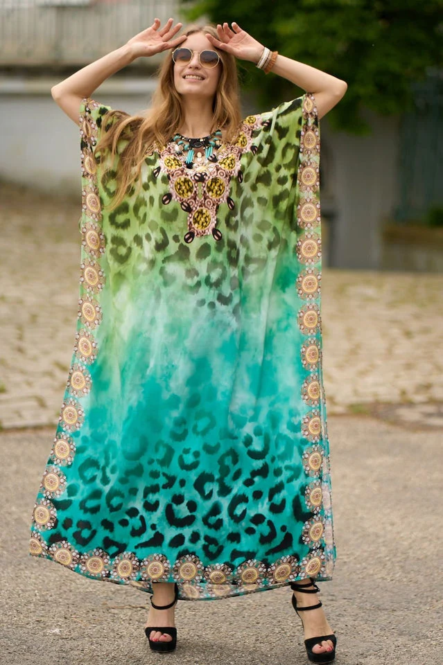 Tie Dye Cover Up Dress (11 Colors) - Image 7