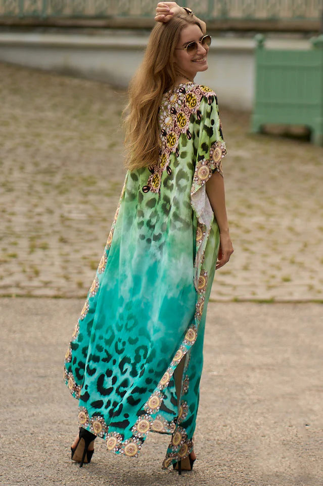 Tie Dye Cover Up Dress (11 Colors) - Image 8