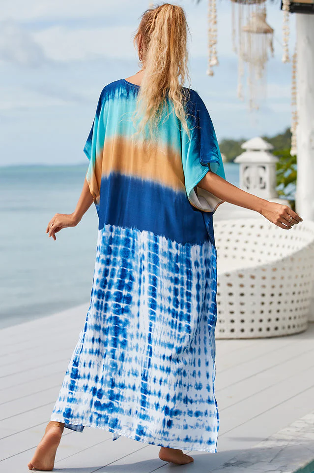 Tie Dye Cover Up Dress (18 Colors) - Image 8