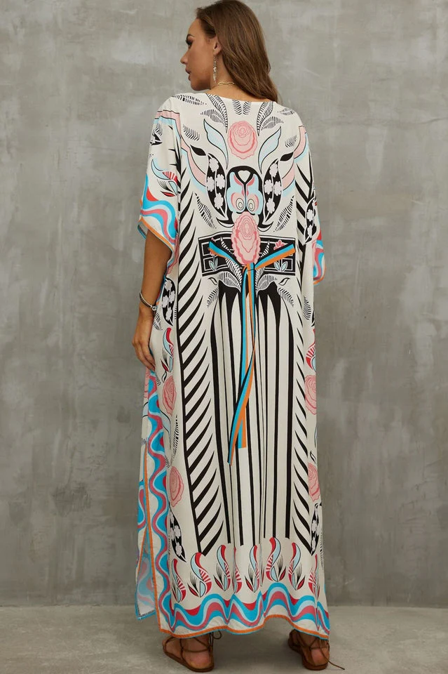 Tie Dye Cover Up Dress (19 Colors) - Image 14