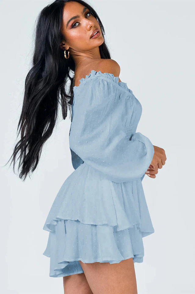 Tiered Swing Skater Romper - Image 18