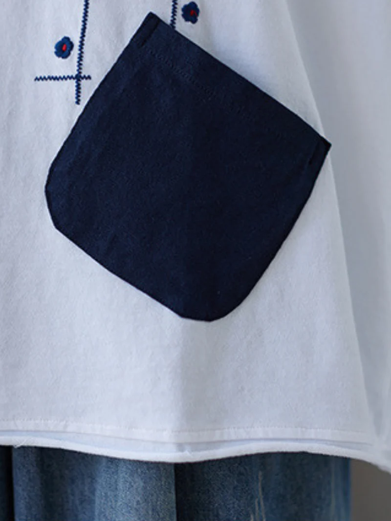 Time Will Come Loose Round Neck Top - Image 3