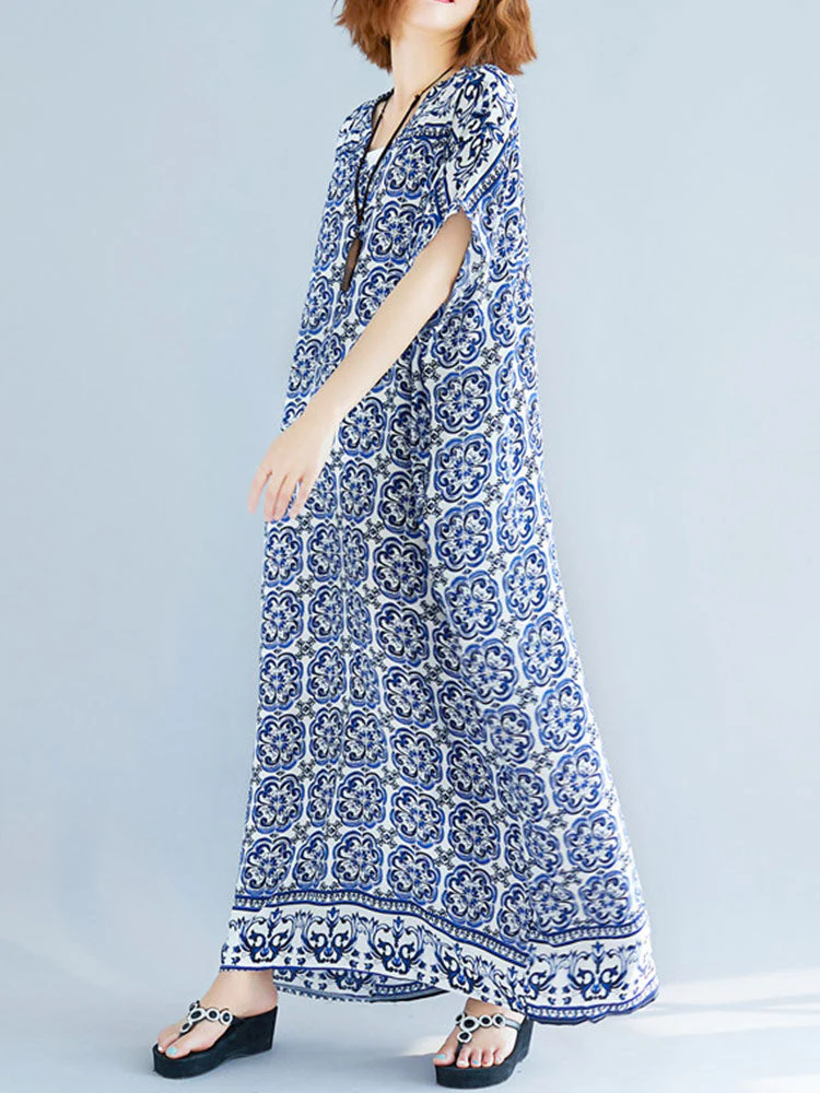 Took A Walk Kaftan Dress - Image 3