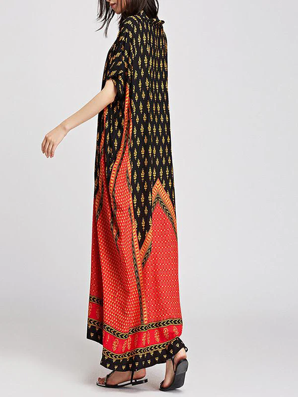 Tribal Art Maxi Dress - Image 4