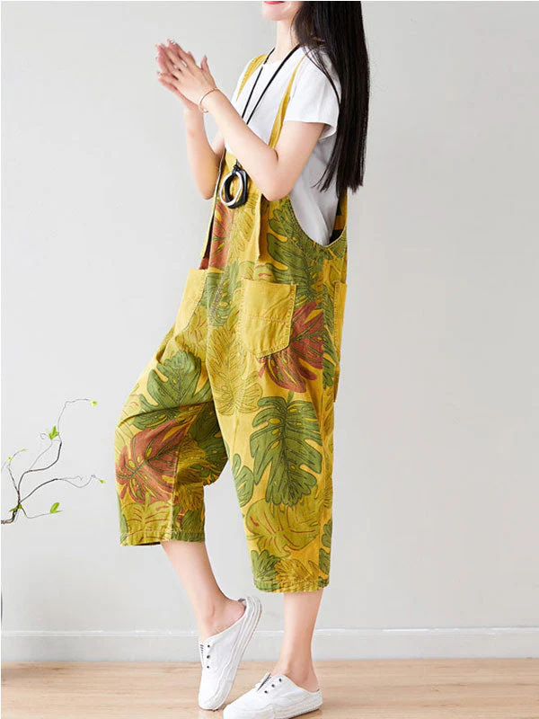Tropical Jungle Overall Dungarees - Image 4