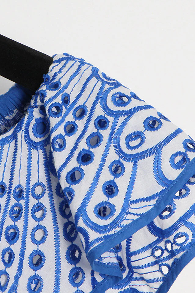Tulum Off Shoulder Eyelet Dress - Image 18