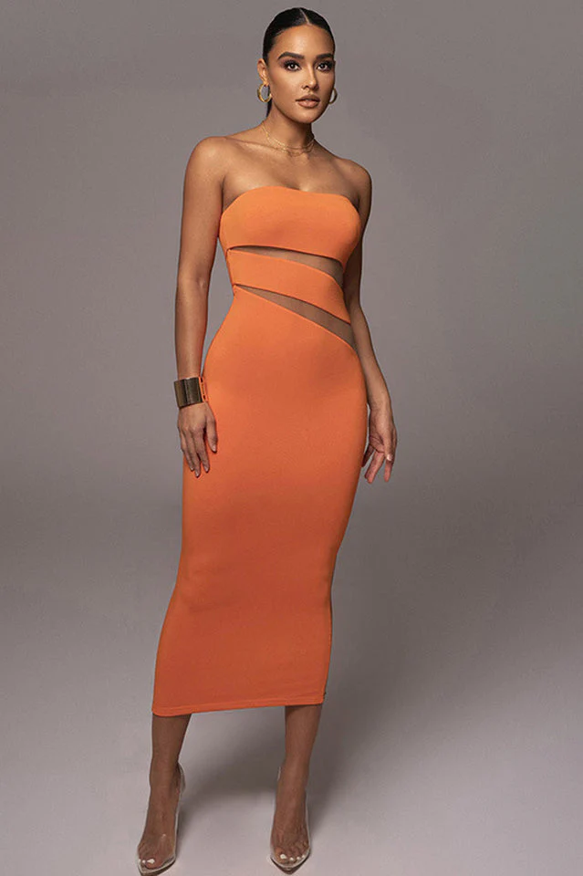 Unpredictable Midi Dress - Image 9