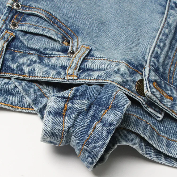 UPSIDE DOWN DENIM Mini Skirt - Image 7