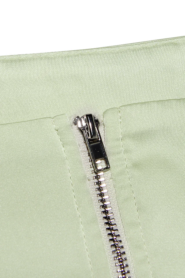 Uriel Mint Crop Top+Uriah Crystal Pencil Skirt - Image 12
