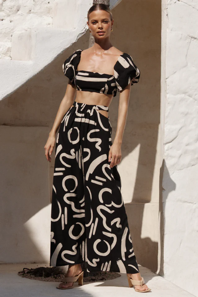 Utopia Crop Tops & Skirt Set - Image 4