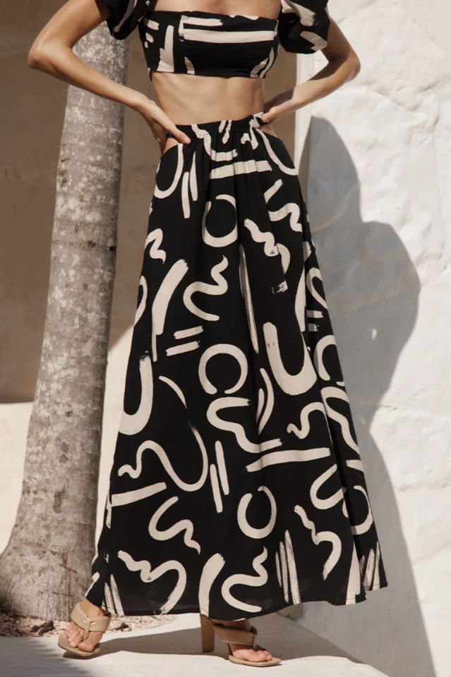 Utopia Crop Tops & Skirt Set - Image 5