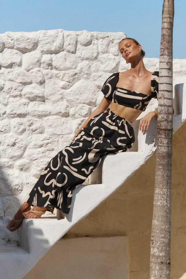 Utopia Crop Tops & Skirt Set - Image 7
