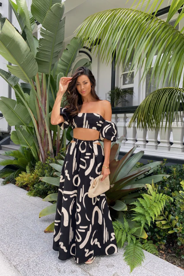 Utopia Crop Tops & Skirt Set - Image 9
