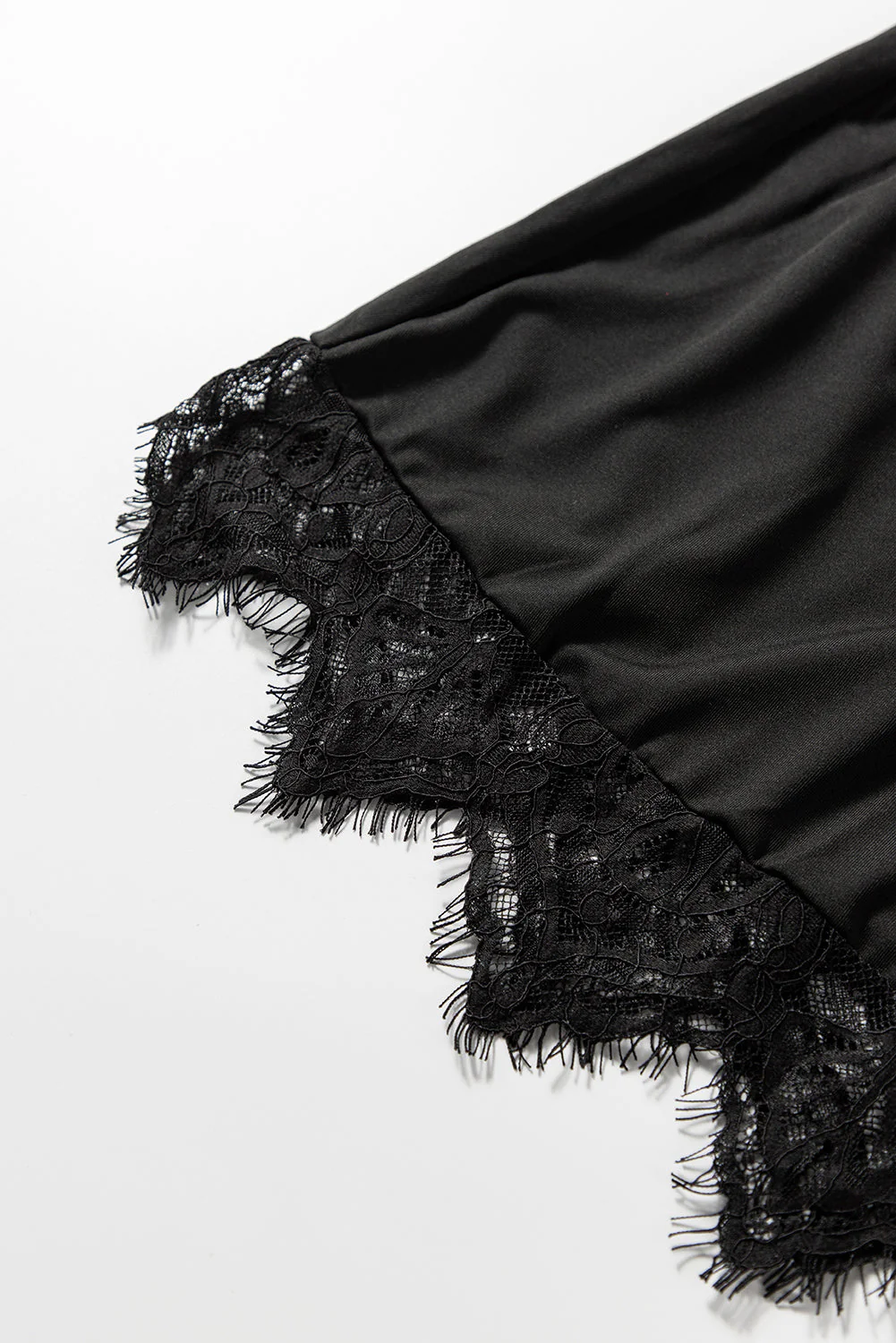 Valentine Day Black Lace With Desire Babydoll Set - Image 15