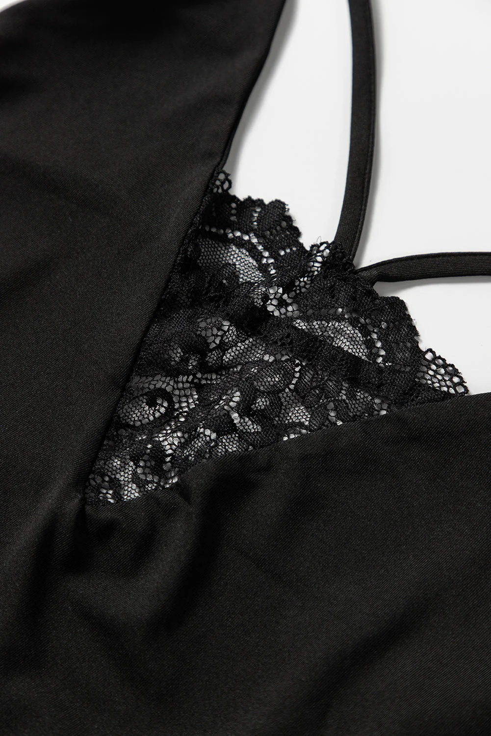 Valentine Day Black Lace With Desire Babydoll Set - Image 17