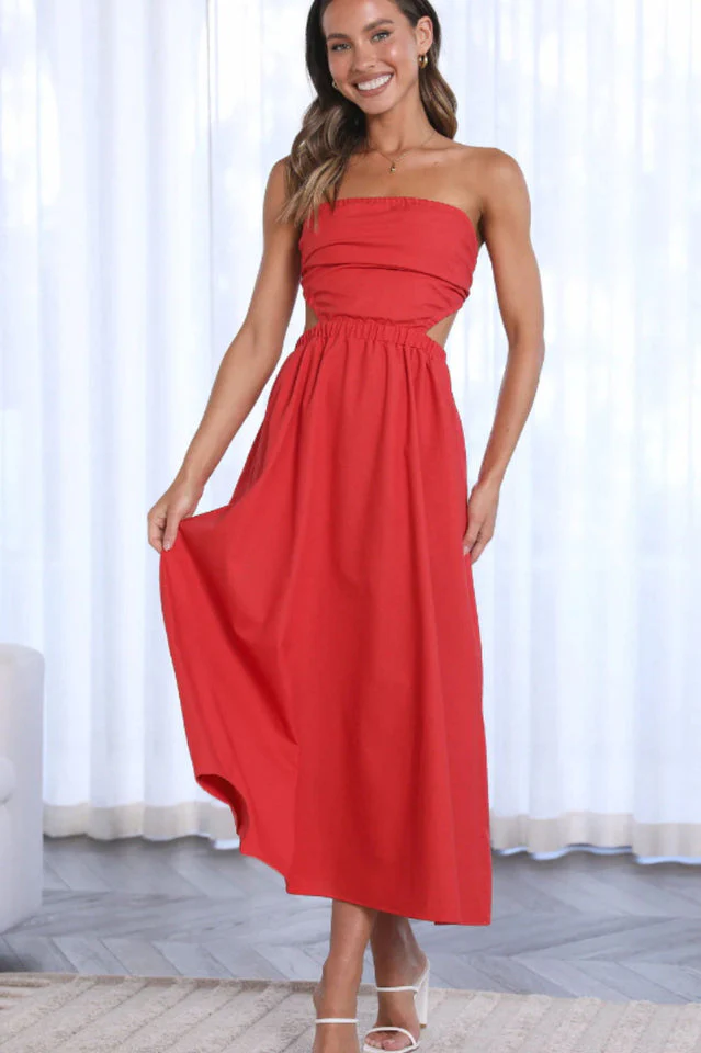 Vella Cutout Midi Dress - Image 11