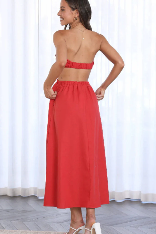 Vella Cutout Midi Dress - Image 12