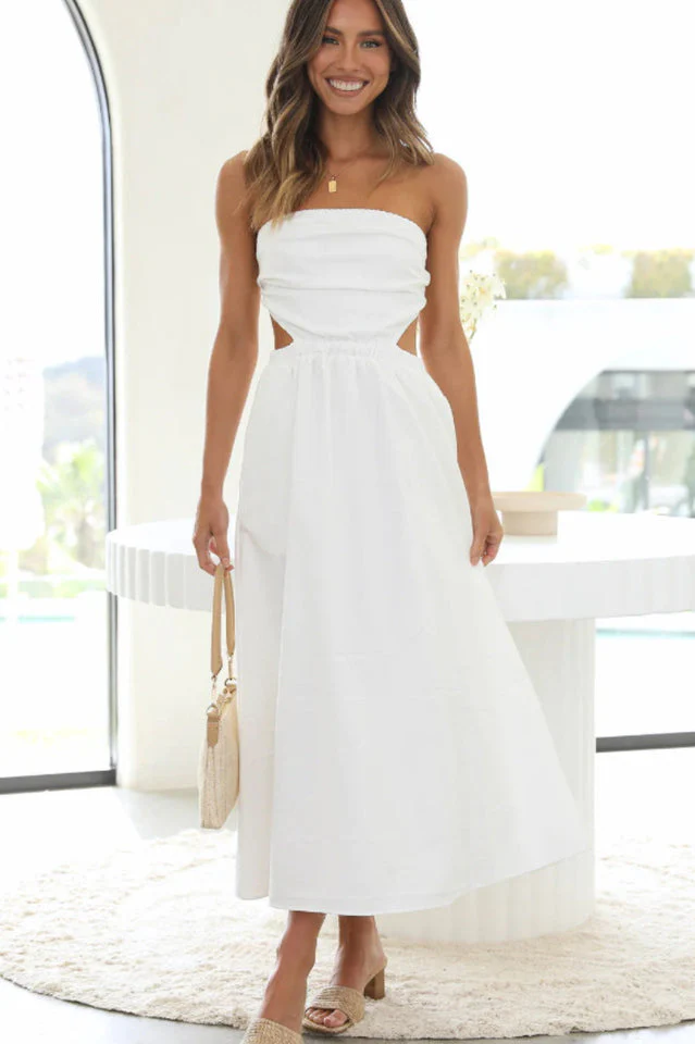 Vella Cutout Midi Dress - Image 13